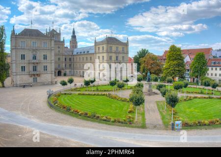 Ehrenburg palace in German town Coburg. Stock Photo