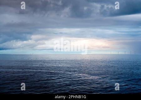 North Sea Seascape Stock Photo