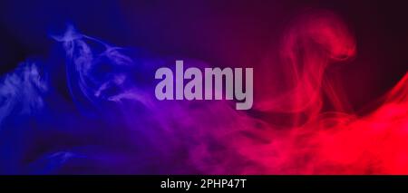 Colored smoke as background Stock Photo