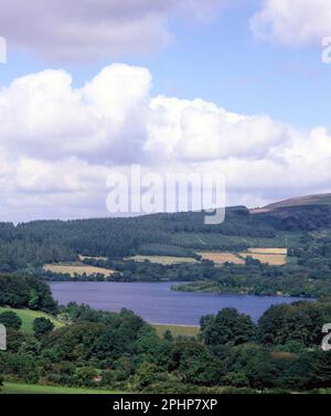 United Kingdom. England. Devon. Burrator Reservoir on the edge of Dartmoor. Stock Photo