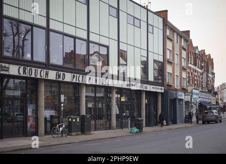 Crouch End Picturehouse cinema on Tottenham Lane in Crouch End, London Borough of Haringey, England, United Kingdom. Stock Photo