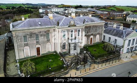 Downpatrick Courthouse, Downpatrick, County Down, Northern Ireland, UK, United Kingdom Stock Photo