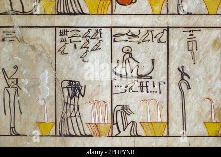 Tomb of Thuthmoses III in The Valley of The Kings, Luxor Egypt Stock Photo