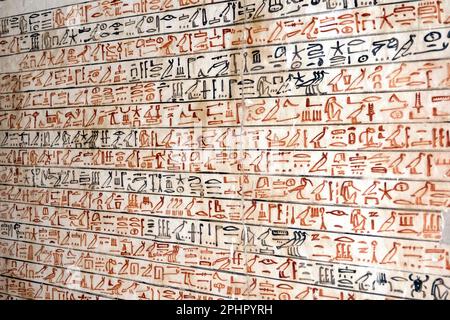 Tomb of Thuthmoses III in The Valley of The Kings, Luxor Egypt Stock Photo