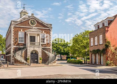 Guildhall in the old town of Poole, Dorset, England, UK Stock Photo