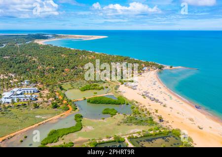 Aerial view of Kalpitiya beach and lagoon in Sri Lanka Stock Photo - Alamy