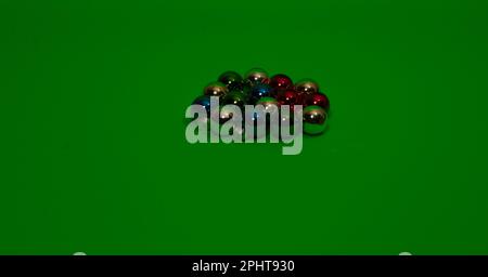 Glass ball Christmas tree decorations! Stock Photo