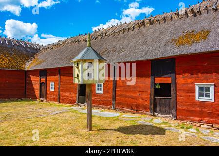 Ölands Museum Himmelsberga in Sweden. Stock Photo