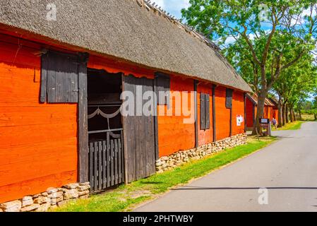 Ölands Museum Himmelsberga in Sweden. Stock Photo