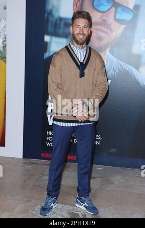 Paris, France on March 29, 2023. Sergio Ramos attends the Launch of Sports  Glasses By Tommy Hilfiger at Palais De Tokyo in Paris, France on March 29,  2023. Photo by Jerome Dominé/ABACAPRESS.COM Credit: Abaca Press/Alamy Live  News Stock