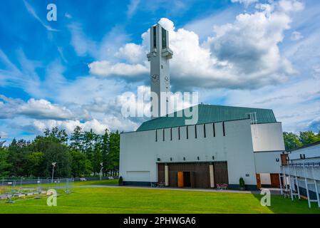 Lakeuden Risti Church in Finnish town SeinГ¤joki . Stock Photo