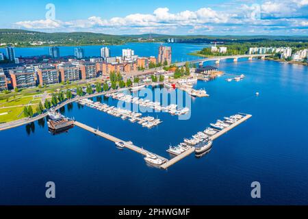 Panorama view of Jyväskylä, Finland Stock Photo