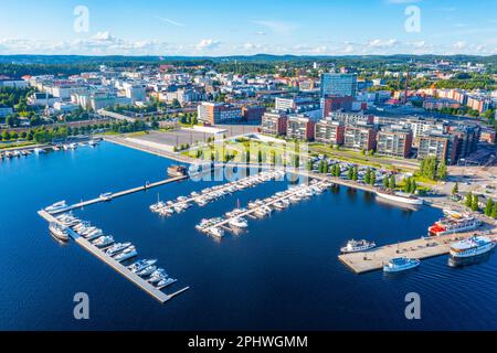 Panorama view of Jyväskylä, Finland Stock Photo