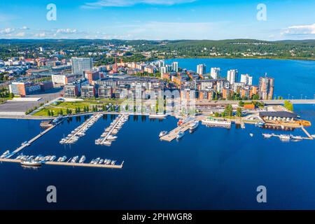 Panorama view of Jyväskylä, Finland Stock Photo