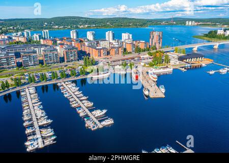 Panorama view of Jyväskylä, Finland Stock Photo