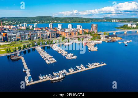 Panorama view of Jyväskylä, Finland Stock Photo