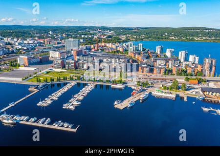 Panorama view of Jyväskylä, Finland Stock Photo