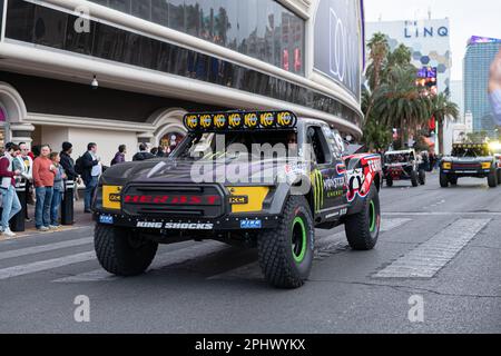 Baja 2023 Racing Baja Racing trucks roll down Las Vegas Strip March 8th 2023 The 2023 BF ...