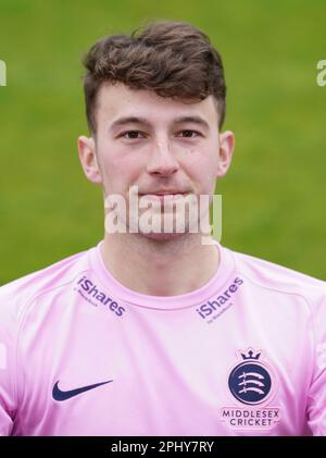 Middlesex's Josh De Caires during a media day at Lord's, London ...