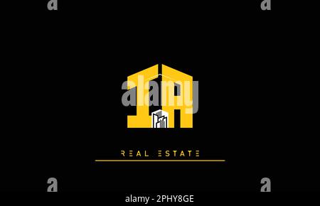 Real Estate letters Initials Monogram logo IA , AI Stock Vector