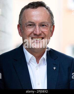 Munich, Germany. 30th Mar, 2023. Christian Kopp taken during the state synod after his election as state bishop. The state synod elects a successor for Bedford-Strohm, who steps down at the end of October after twelve years in office Credit: Sven Hoppe/dpa/Alamy Live News Stock Photo