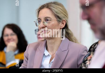 Munich, Germany. 30th Mar, 2023. Nina Lubomierski, candidate for election as state bishop, attends the state synod. The state synod elects a successor for Bedford-Strohm, who steps down at the end of October after twelve years in office Credit: Sven Hoppe/dpa/Alamy Live News Stock Photo