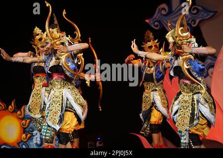 Wira kusuma dance. This dance describes a soldier's exercise that ...