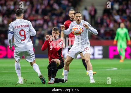 Jasir Asani of Albania during the EURO 2024, Group B football match ...