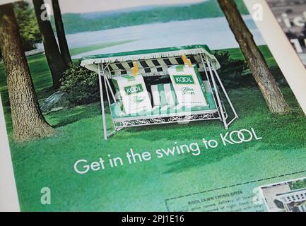 1971 Kool Cigarettes Ad - If Your Menthol Isn't Smooth Enoug Australia