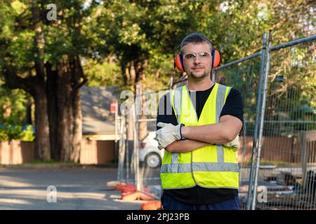 Male Industrial Worker Stock Photo