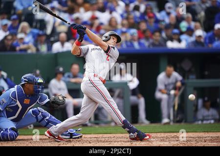 Minnesota Twins' Max Kepler (26) celebrates with Matt Wallner (38) after  Kepler hit a home run against the Arizona Diamondbacks during the sixth  inning of a baseball game Friday, Aug. 4, 2023