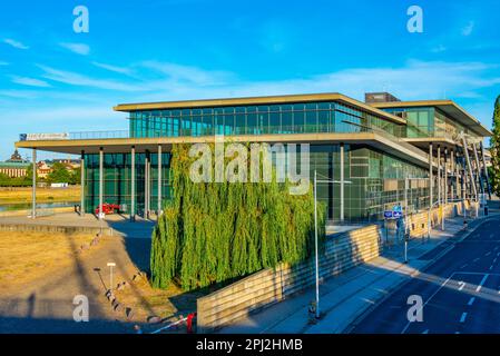 Dresden, Germany, August 7, 2022: Internationales Congress Center in Dresden, Germany. Stock Photo