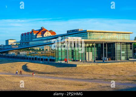 Dresden, Germany, August 7, 2022: Internationales Congress Center in Dresden, Germany. Stock Photo