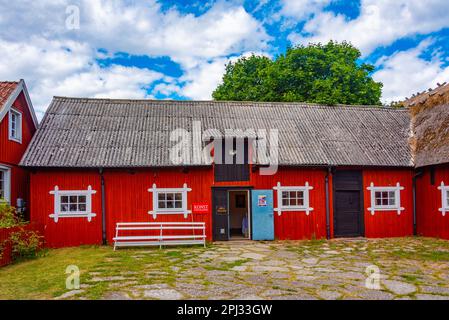 Öland, Sweden, July 15, 2022: Ölands Museum Himmelsberga in Sweden. Stock Photo