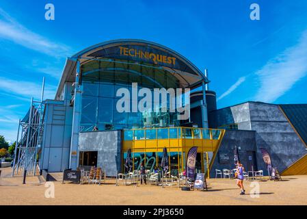 Techniquest museum at Mermaid Quay in Wales, UK Stock Photo - Alamy