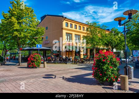 Kokkola, Finland, July 23, 2022: View of a commercial street in Kokkola, Finland.. Stock Photo
