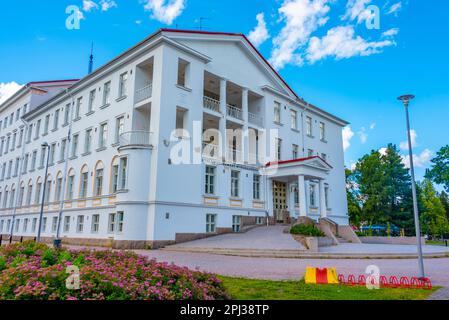 Seinäjoki, Finland, July 24, 2022: Music faculty of the university of Seinäjoki  in Finland Stock Photo