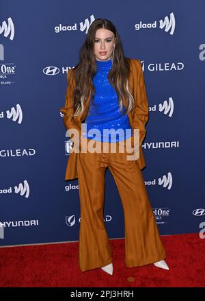 Beverly Hills, USA. 30th Mar, 2023. Fletcher at the 34th Annual GLAAD Media Awards at the Beverly Hilton Hotel. Picture Credit: Paul Smith/Alamy Live News Stock Photo