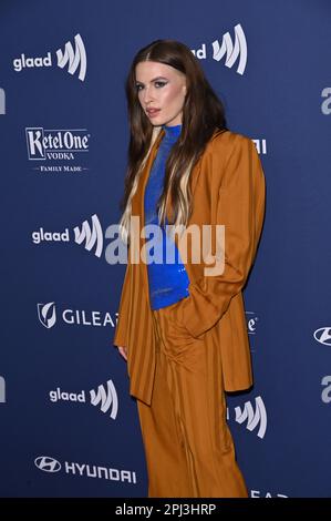 Beverly Hills, USA. 30th Mar, 2023. Fletcher at the 34th Annual GLAAD Media Awards at the Beverly Hilton Hotel. Picture Credit: Paul Smith/Alamy Live News Stock Photo