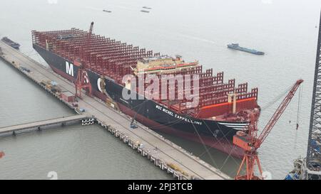 SUZHOU, CHINA - MARCH 29, 2023 - Xinfu 104, the world's largest ...