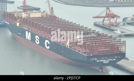 SUZHOU, CHINA - MARCH 29, 2023 - Xinfu 104, the world's largest ...