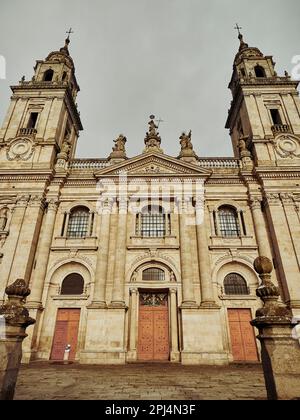 Main church in Lugo Stock Photo