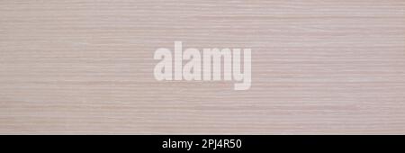 White Bleached Oak wood panel texture panorama pattern Stock Photo
