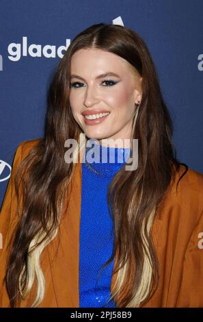 Beverly Hills, California, USA. 30th Mar, 2023. Fletcher attends the 34th Annual GLAAD Media Awards at The Beverly Hilton on March 30, 2023 in Beverly Hills, California. Credit: Jeffrey Mayer/Jtm Photos/Media Punch/Alamy Live News Stock Photo