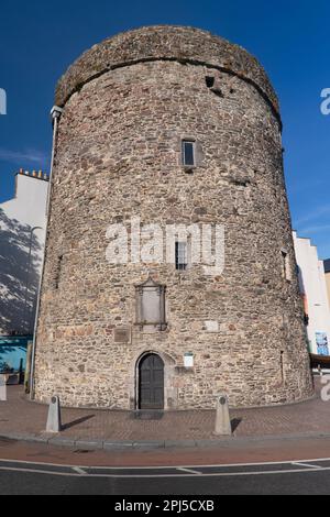 Ireland, County Waterford, Waterford city, Reginalds Tower which was built by the Anglo-Normans after their conquest of Waterford, replacing an earlie Stock Photo