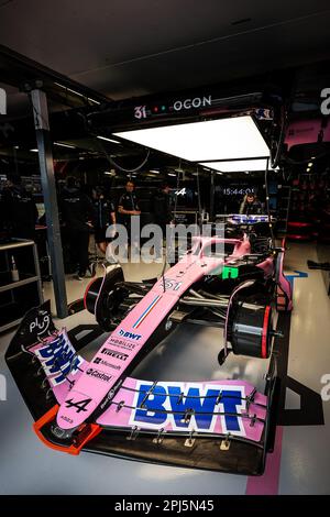 Melbourne, Victoria, Australia. 31st Mar, 2023. MELBOURNE, AUSTRALIA - MARCH 31: Alpine F1 Team at the 2023 Australian Formula 1 Grand Prix on 31st March 2023 (Credit Image: © Chris Putnam/ZUMA Press Wire) EDITORIAL USAGE ONLY! Not for Commercial USAGE! Stock Photo