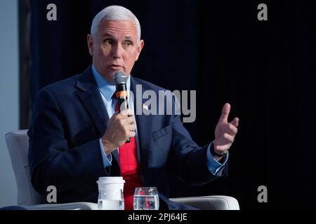 Former Vice President Pence and Conservative Activists Speak at 2023 Ideas  Summit