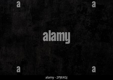 Black wall grunge texture, dark abstract background Stock Photo