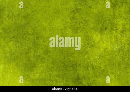 Lime green painted wall background grunge texture Stock Photo
