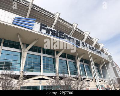 FirstEnergy Stadium is home to the NFL's Cleveland Browns, as well as other sporting and entertainment events. Stock Photo